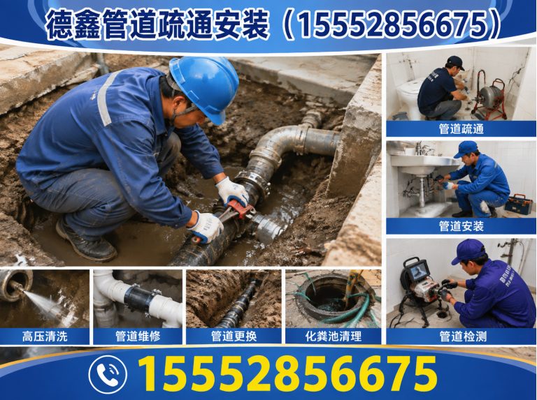平阴县管道维修展示图